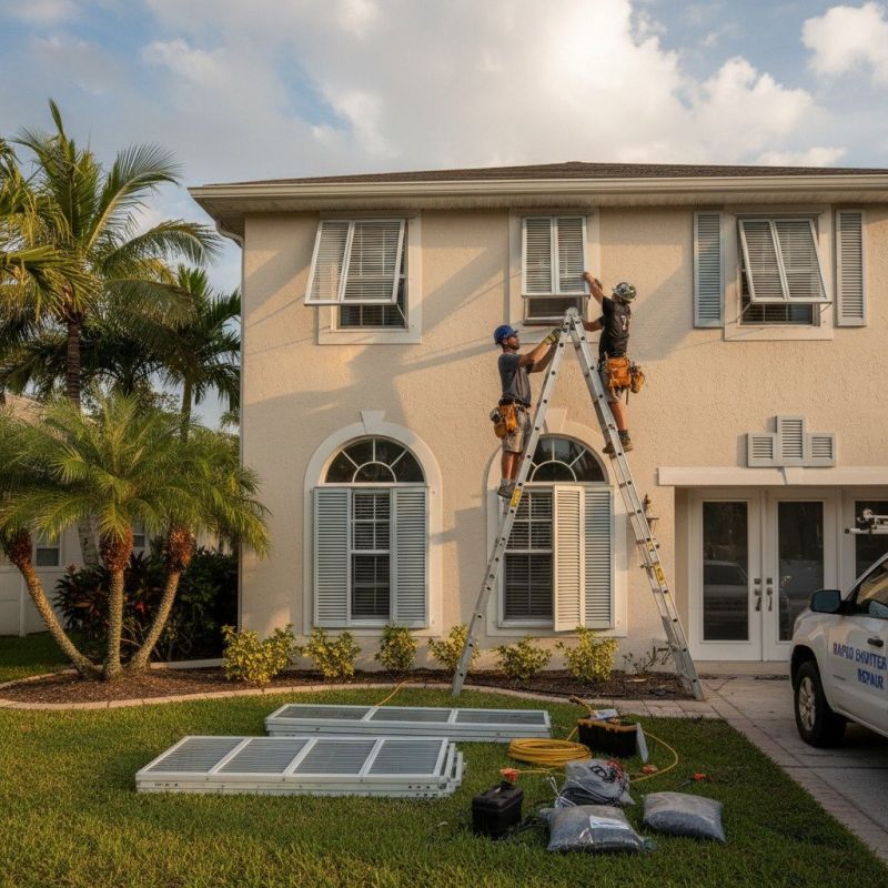 Storm Shutters Repair